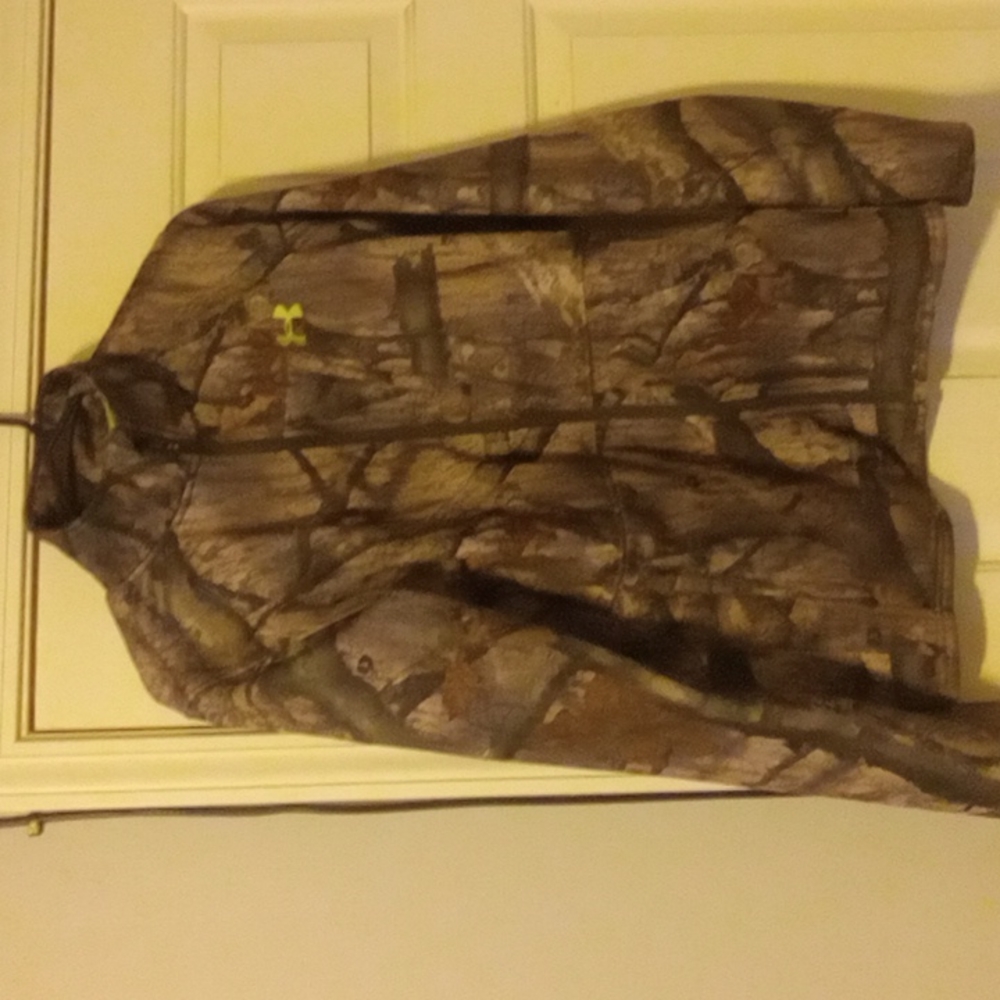 Under Armour camo coat